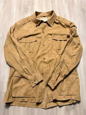 Orvis Men's Brown Corduroy Field Shirt Jacket